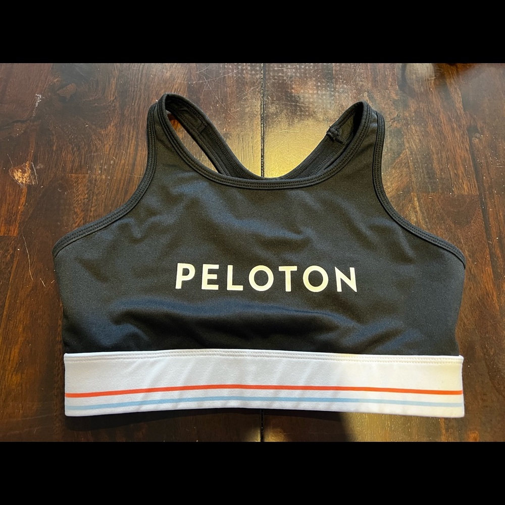 Black Peloton Sport Bra size large